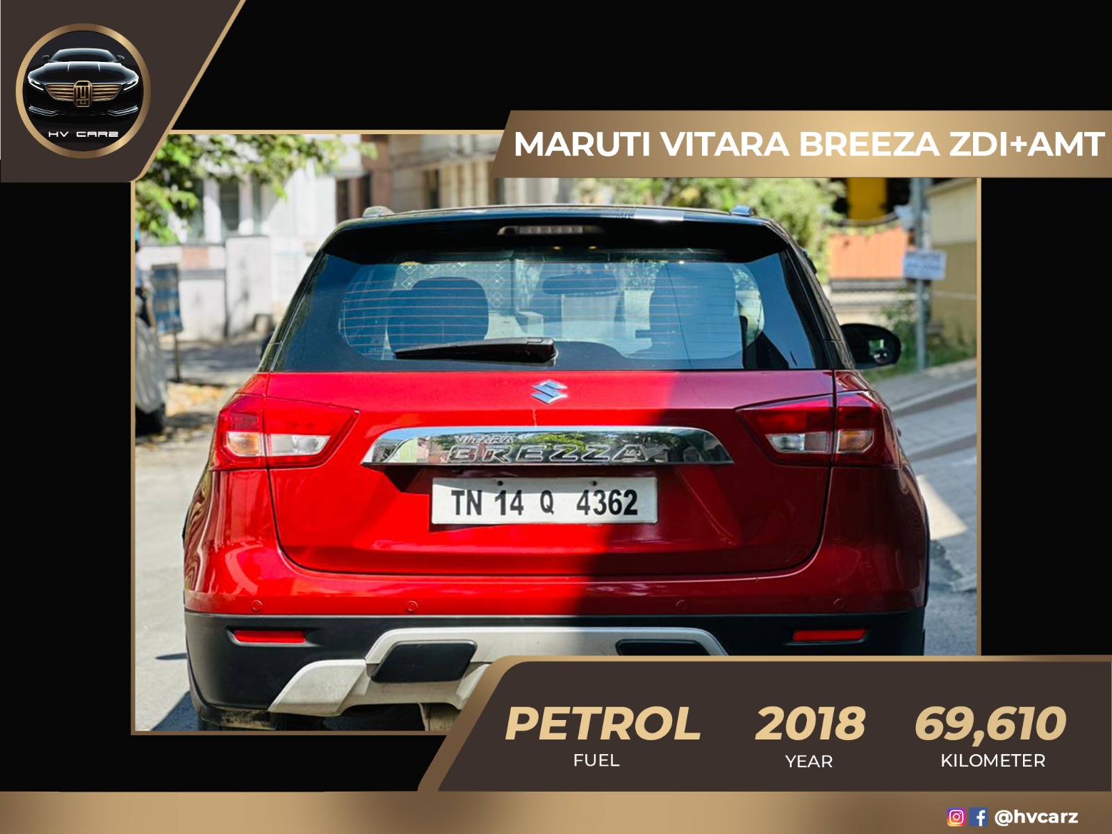 Maruti Vitara Breeza ZDI+AMT