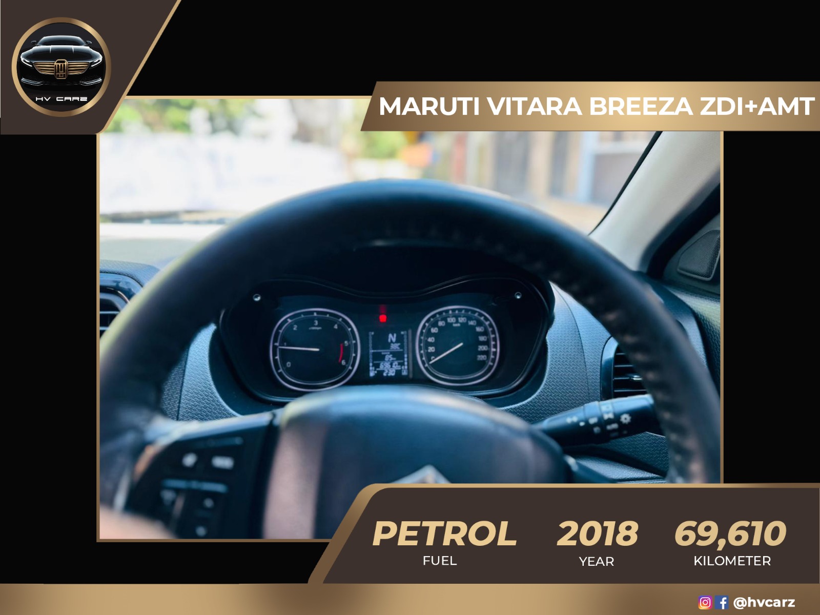 Maruti Vitara Breeza ZDI+AMT
