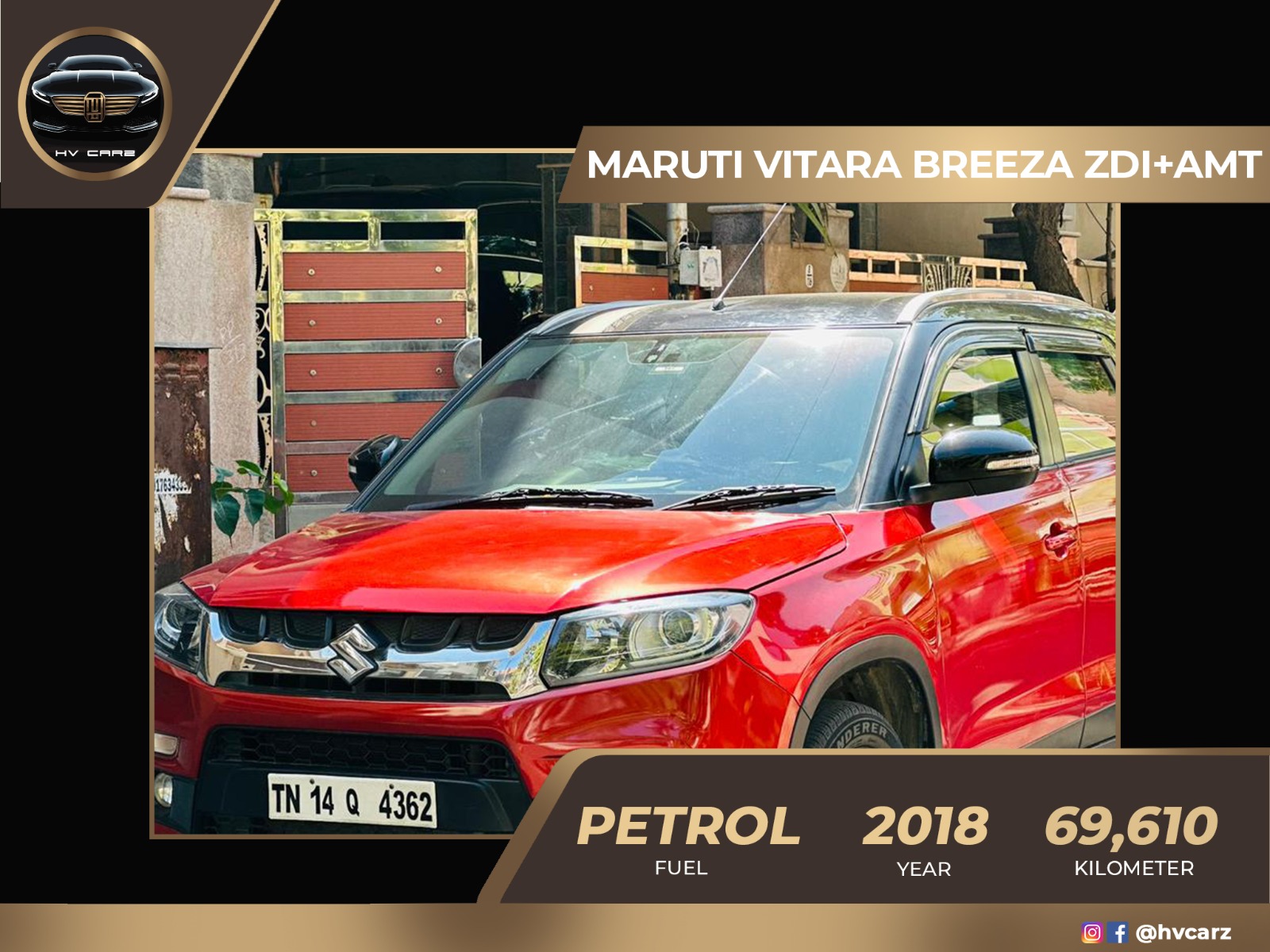 Maruti Vitara Breeza ZDI+AMT